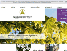 Tablet Screenshot of kurowski.pl